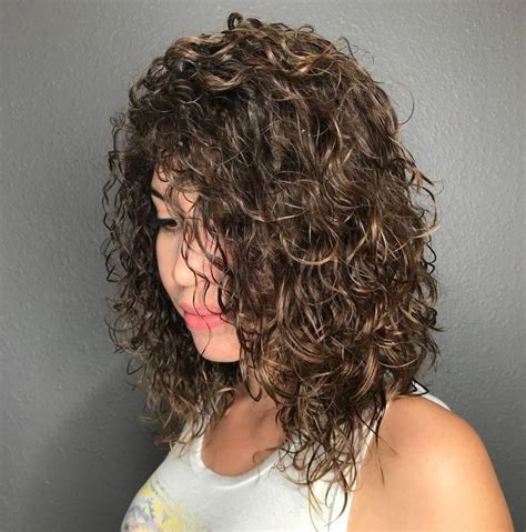 medium length permed hair|medium length perm female.